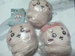 ちいかわ クリップぬいぐるみ② 古本屋　３つ