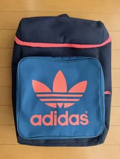 adidas Originals バックパック リュック ネイビー ピンクのサムネイル