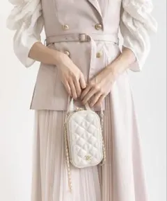 2WAYキルティングマルチショルダーバッグ