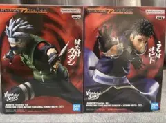 【NARUTO】はたけカカシ　うちはオビト　フィギュア２点セット