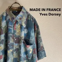 古着 フランス製 “Yves Dorsey” Abstract Shirtのサムネイル