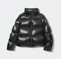 廃盤　ユニクロ　ウルトラライトダウンシャイニーボリュームジャケット　ブラック　黒