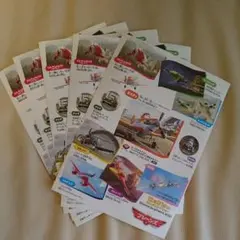 【非売品】 ディズニー プレーンズ シール ５枚組