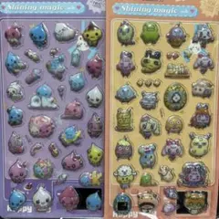 しずくちゃん、たまごぷくぷく3Dシール