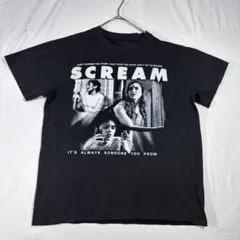 【SCREAM】スクリーム映画ポスター調グラフィックTシャツ