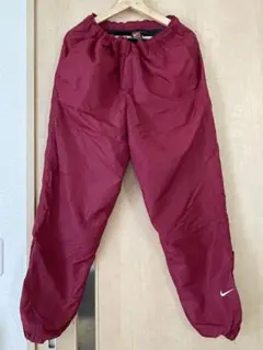 NIKE ナイロンパンツ ボルドーのサムネイル