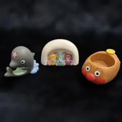 あつまれアンパンマン　ソフビ　人形　食玩　フィギュア　セット