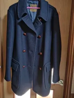 Kent ネイビー ウール ピーコート Lサイズ