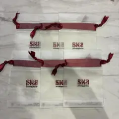 SK-II リボン付き透明巾着袋 6枚セット