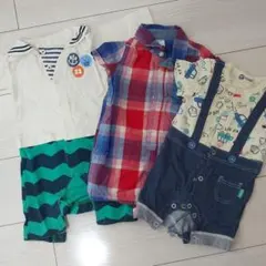 70cm ロンパース3枚セット KPboy babyGAP ブランシェスのサムネイル