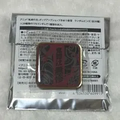 きめつ食堂　ピンズ　鬼舞辻無惨