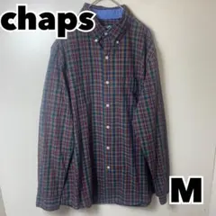 CHAPS Mサイズボタンダウンシャツ ネルシャツ チェックシャツ