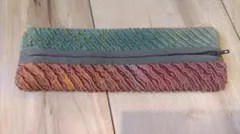 ハンドメイド　ペンケース