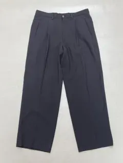 GIORGIO ARMANI 90s イタリア製 タックワイドスラックス 古着 80-90s Italy製 GIORGIO ARMANI 2タック 上質 ウール