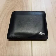 LACOSTE 二つ折り財布 ブラック【5000→4500】