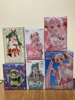 初音ミク フィギュア6体
