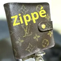 ③☆良品☆モノグラム♪コンパクトジップ 折り財布