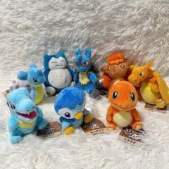 新品】ポケモンセンター ポケモンドール ミジュマル&ポカブ&ツタージャ
