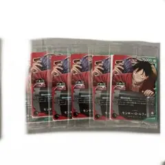 ワンピース 一番くじ プロモ ルフィ　5枚