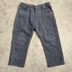 ネイビーのカジュアルパンツ 95cm