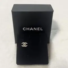 CHANEL cocoマーク ピアス 片耳 ラインストーン シルバーのサムネイル