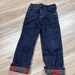 【美品】babyGap ダークブルーデニムボトムス サイズ110