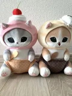 mofusand アイスにゃんBIGぬいぐるみ　２種セット