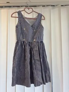 Polo Ralph Lauren ストライプワンピース サイズ7