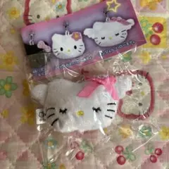 ハローキティ　ぬいぐるみチャーム☆エンジェルハローキティ