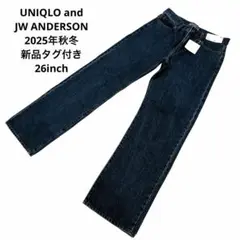 新品 UNIQLO and JW ANDERSON ストレートジーンズ 26