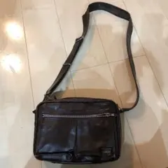 PORTER ブラウン ショルダーバッグ