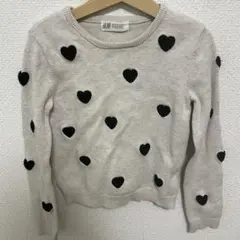 H&M ハート　ニット