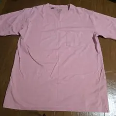CIAOPANIC USAコットン ヘビーウェイト ポケットTシャツ ピンクのサムネイル