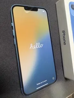 iPhone13 256GB SIMフリー 本体 充電ケーブル 箱付き