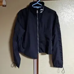 Puma ブラック ナイロンジャケット