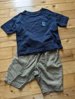 2点セット売り＊GAPのTシャツ＆ブランシェスハーフパンツ＊