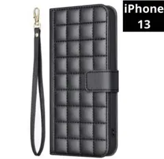 iPhone ケース　手帳　黒　iPhone13 iPhone14