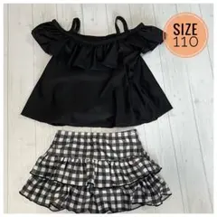 女の子用セパレート水着 110サイズ