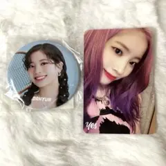 TWICE ダヒョン　缶バッチ　ready to be トレカ　yes
