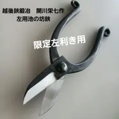 越後鋏鍛冶職人 関川栄七作 左利き小枝切り210mm | Mercari