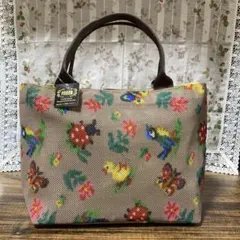 未使用タグ付 フェイラー ハイジ メッシュミニバッグ クマちゃんチャーム付