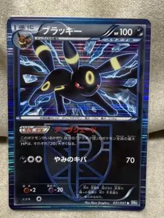 ブラッキー R BW 拡張パック「ライデンナックル」 キラ 031/051のサムネイル