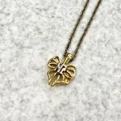 NINA RICCI ニナリッチ ネックレス ゴールド リボン アクセサリー