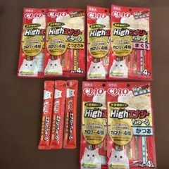 CIAO Highエナジーちゅ〜る とりささみ まぐろ かつお セットのサムネイル