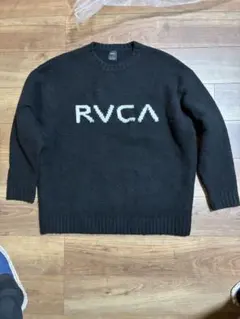 RVCA クルーネック ニット ブラック
