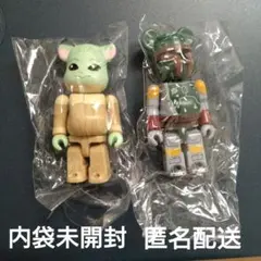 ベアブリック スターウォーズ　グローグー、ボバ・フェット