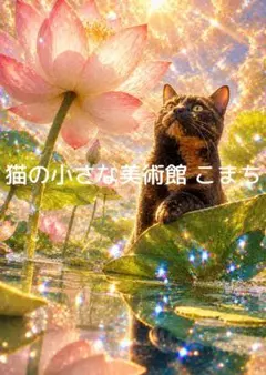 開運アート〈一枚限りの作品〉蓮華に宿る清らかな運