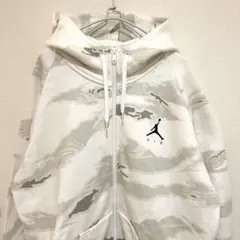 激レア AIR JORDAN ビッグサイズ 迷彩柄 フルジップパーカー