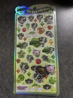 【正規品】うるちゅるポップシール　パワーパフガールズ　バターカップ