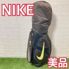 NIKE ナイキ キャディバッグ 6分割 フード付 ブラック
